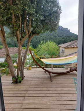 Chambre indépendante avec terrasse privative